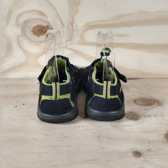 Keen - Newport H2 - Sandals Clogs - Black/Green -Kids Little Unisex - 1 -1009965 - Picture 6 of 9